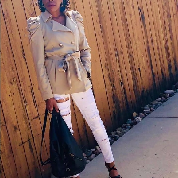 Forever 21 military style jacket woman’s size medium - Picture 11 of 13